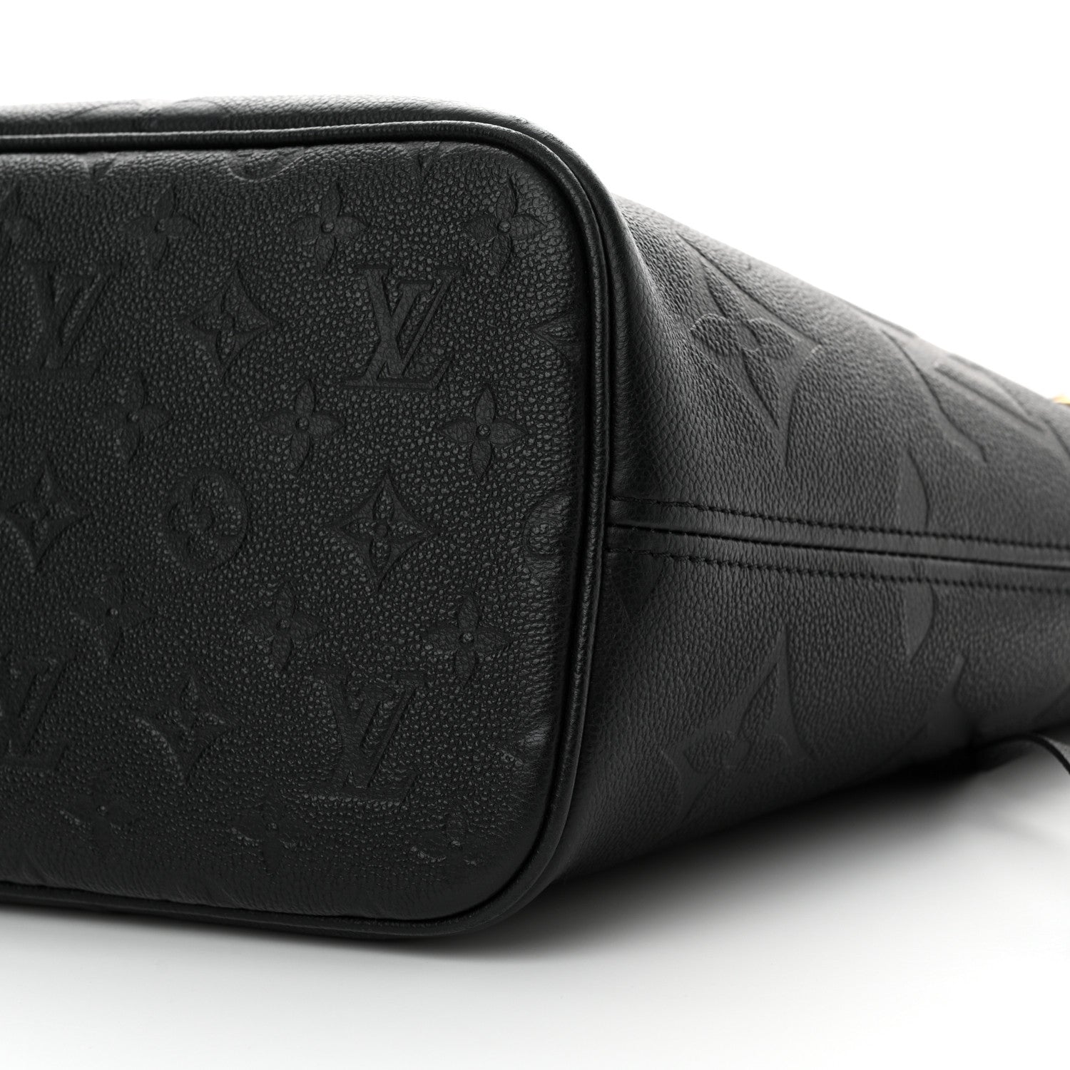 Louis Vuitton Empreinte Monogram Giant Neverfull MM Black 9 of 9