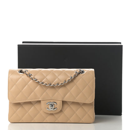 Chanel Caviar Quilted Small Double Flap Beige 11 of 11
