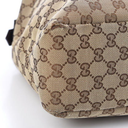 Gucci Monogram Medium Horsebit Chain Hobo Dark Brown 10 of 14