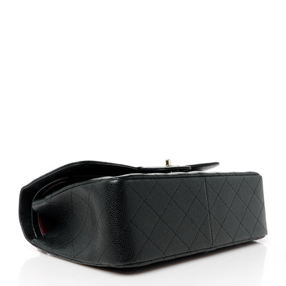 Chanel Caviar Quilted Jumbo Double Flap Black 4 of 11