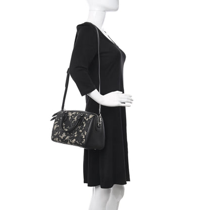 Gucci GG Supreme Monogram Arabesque Small Boston Black 3 of 15