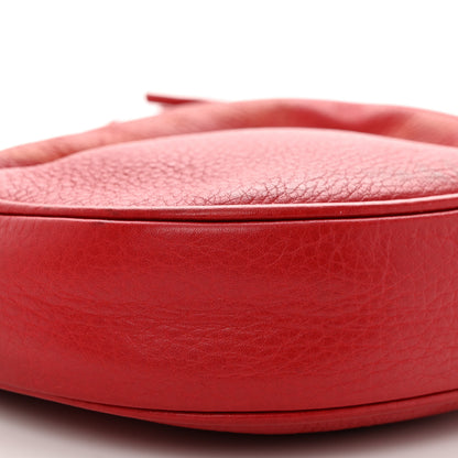 Gucci Pebbled Calfskin Mini Soho Chain Bag Tabasco Red 8 of 11