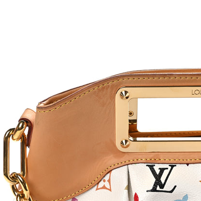 Louis Vuitton Monogram Multicolor Judy PM White 10 of 10
