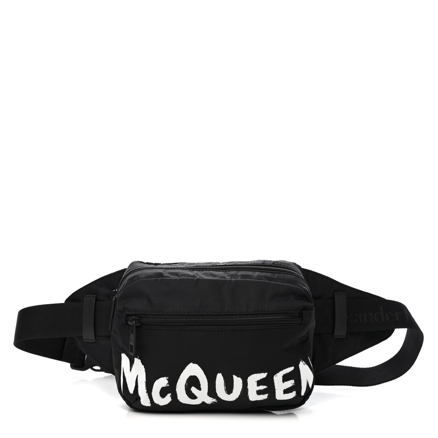 Nylon Oversized Harness Belt Bag Black