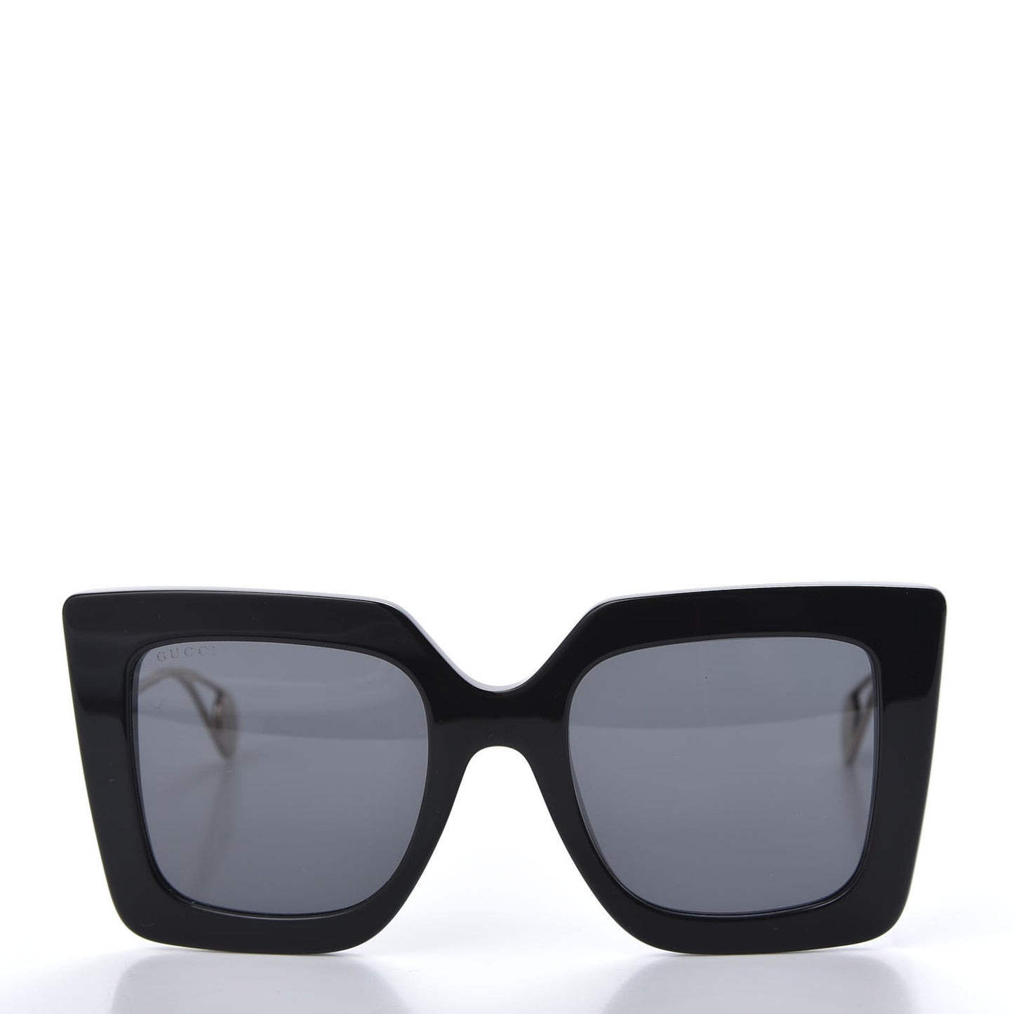 Acetate Oversize Square Frame GG0435S Sunglasses Black