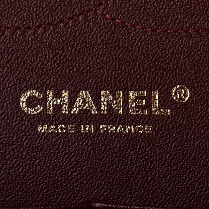 Chanel Lambskin Quilted Jumbo Double Flap Black 6 of 11