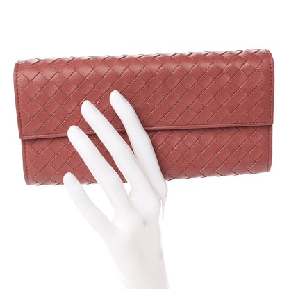 Bottega Veneta Nappa Intrecciato Continental Flap Wallet Pompei 2 of 12