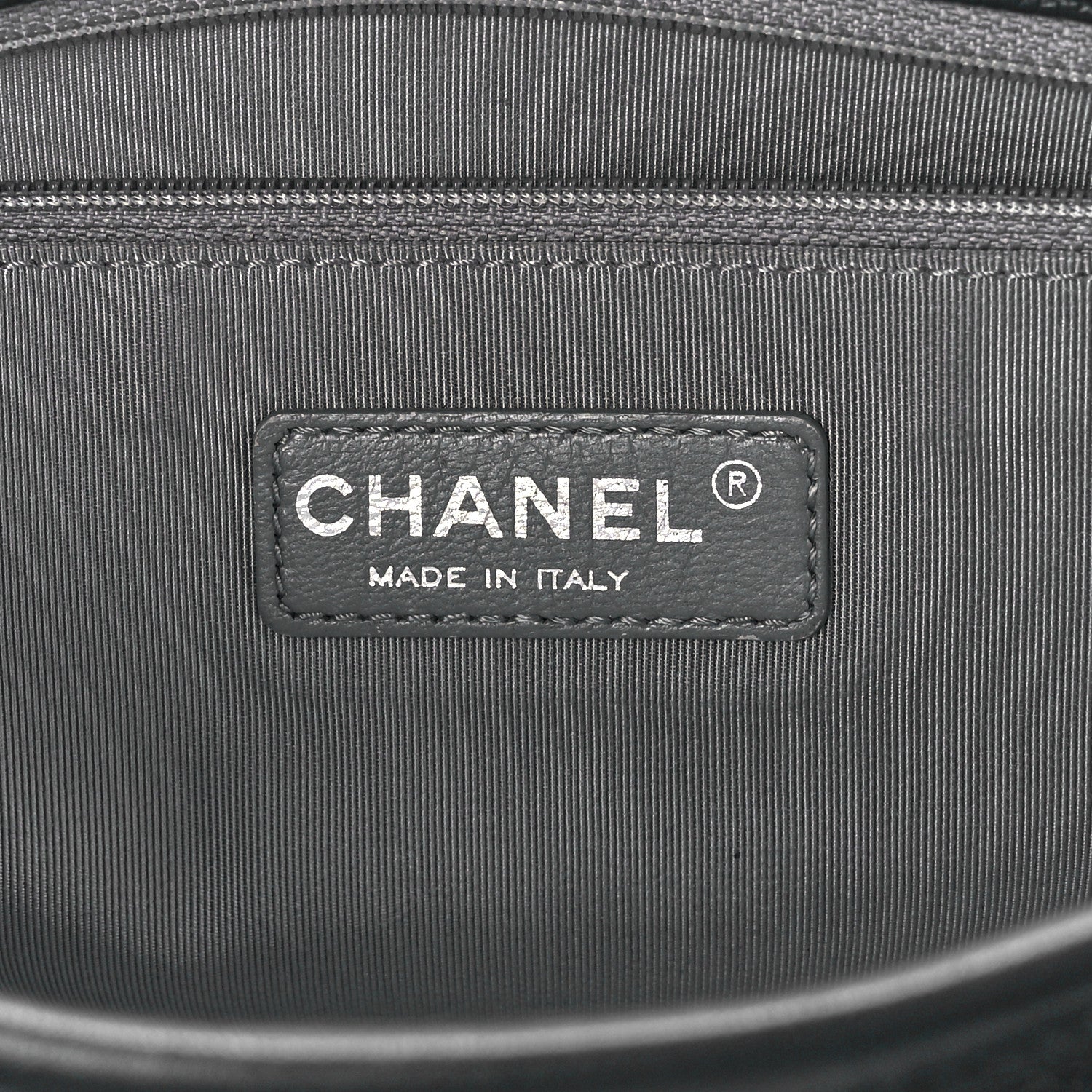 Chanel Caviar Quilted Medium French Riviera Flap Black 7 of 14