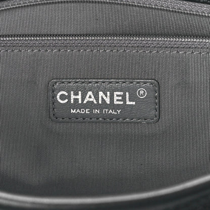 Chanel Caviar Quilted Medium French Riviera Flap Black 7 of 14