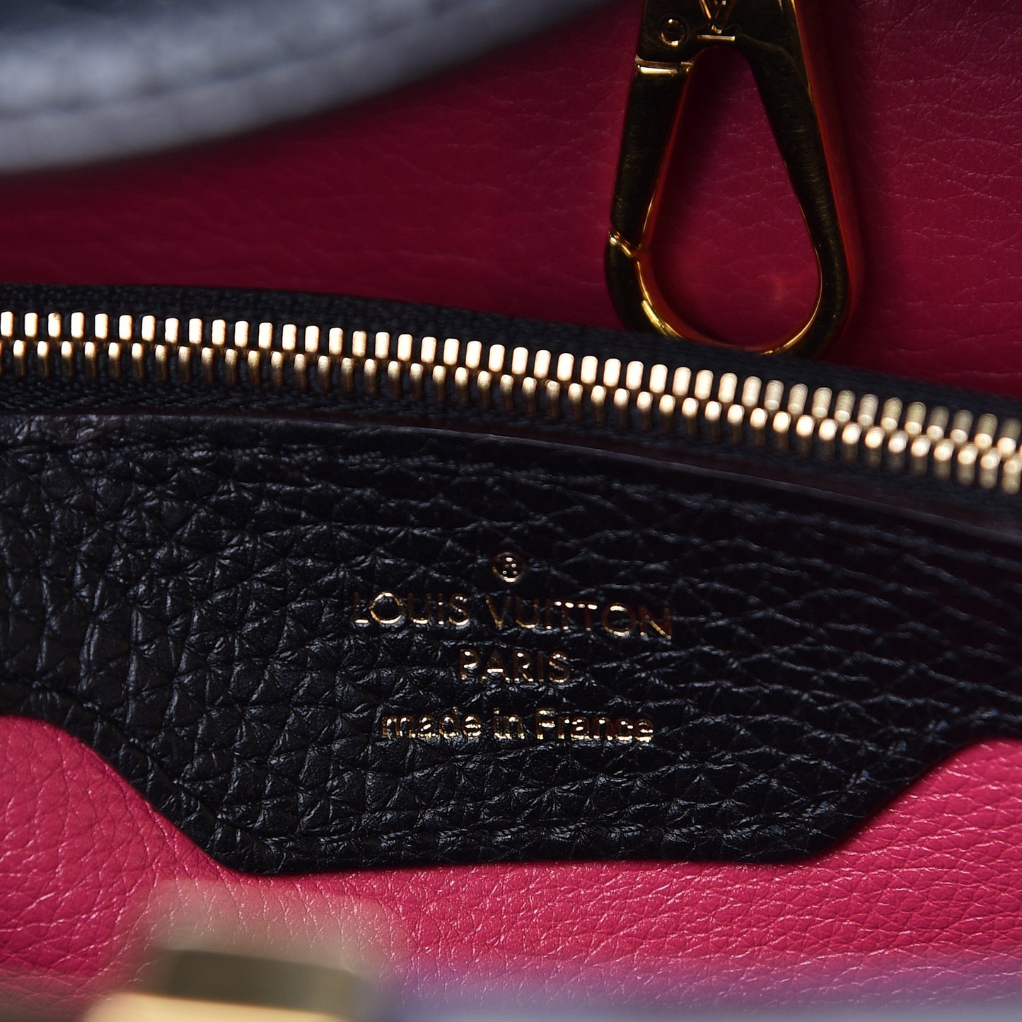 Taurillon Capucines MM Black