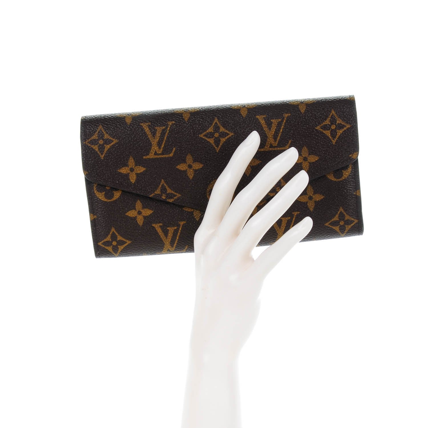 Louis Vuitton Monogram Sarah Wallet NM 2 of 7