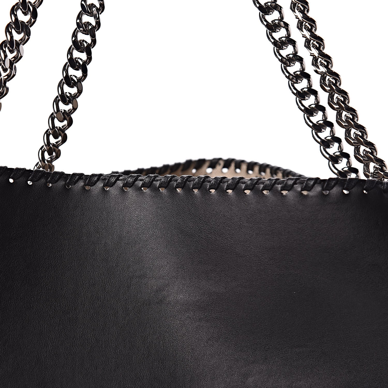 Stella McCartney Alter Nappa Falabella Fine Chain Tote Black 7 of 15