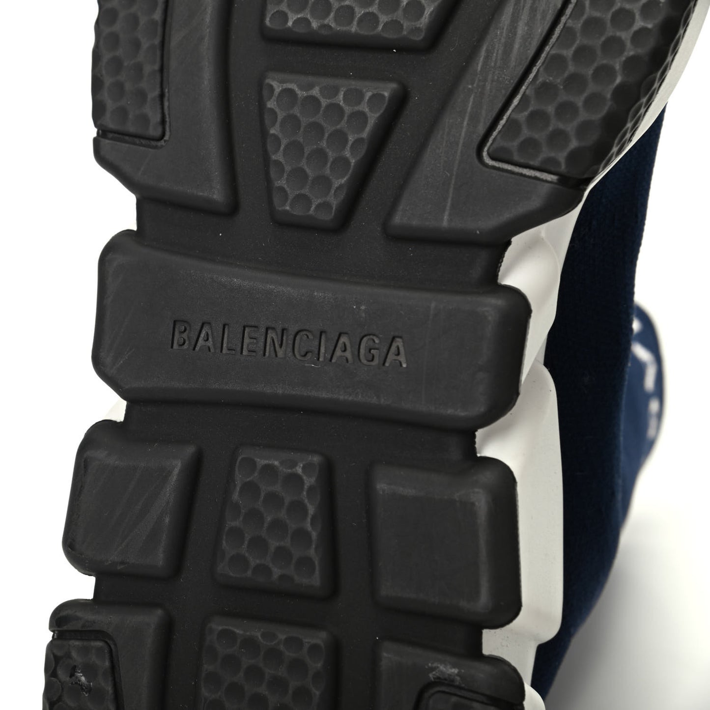 Neoprene Knit Womens Hi Speed Sneakers 37 Navy