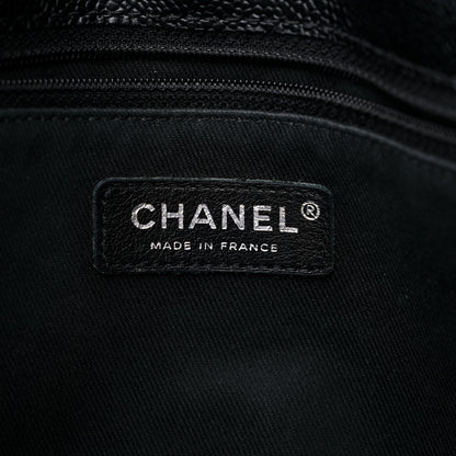 Chanel Caviar CC Timeless Shopping Tote Black 5 of 14