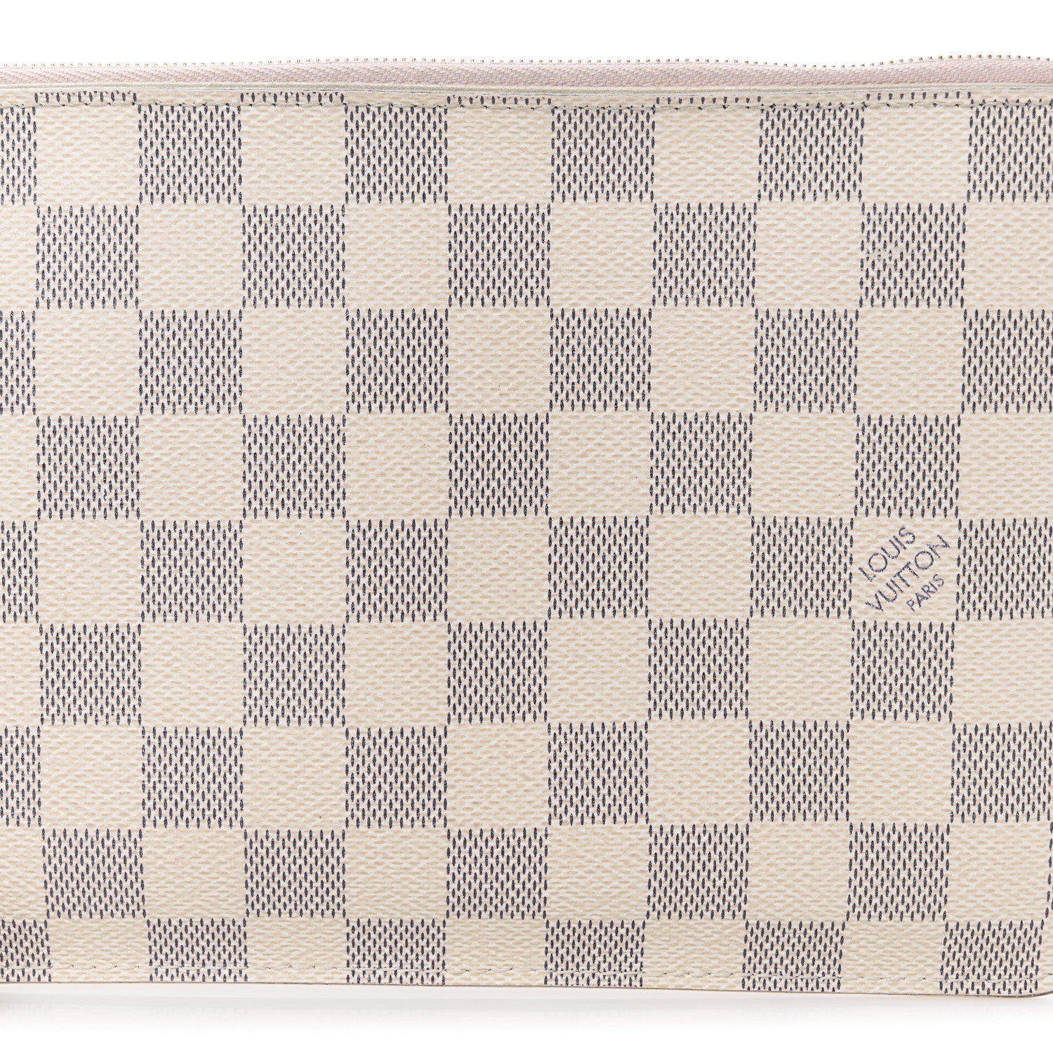 Louis Vuitton Damier Azur Neverfull MM GM Pochette Rose Ballerine 8 of 9