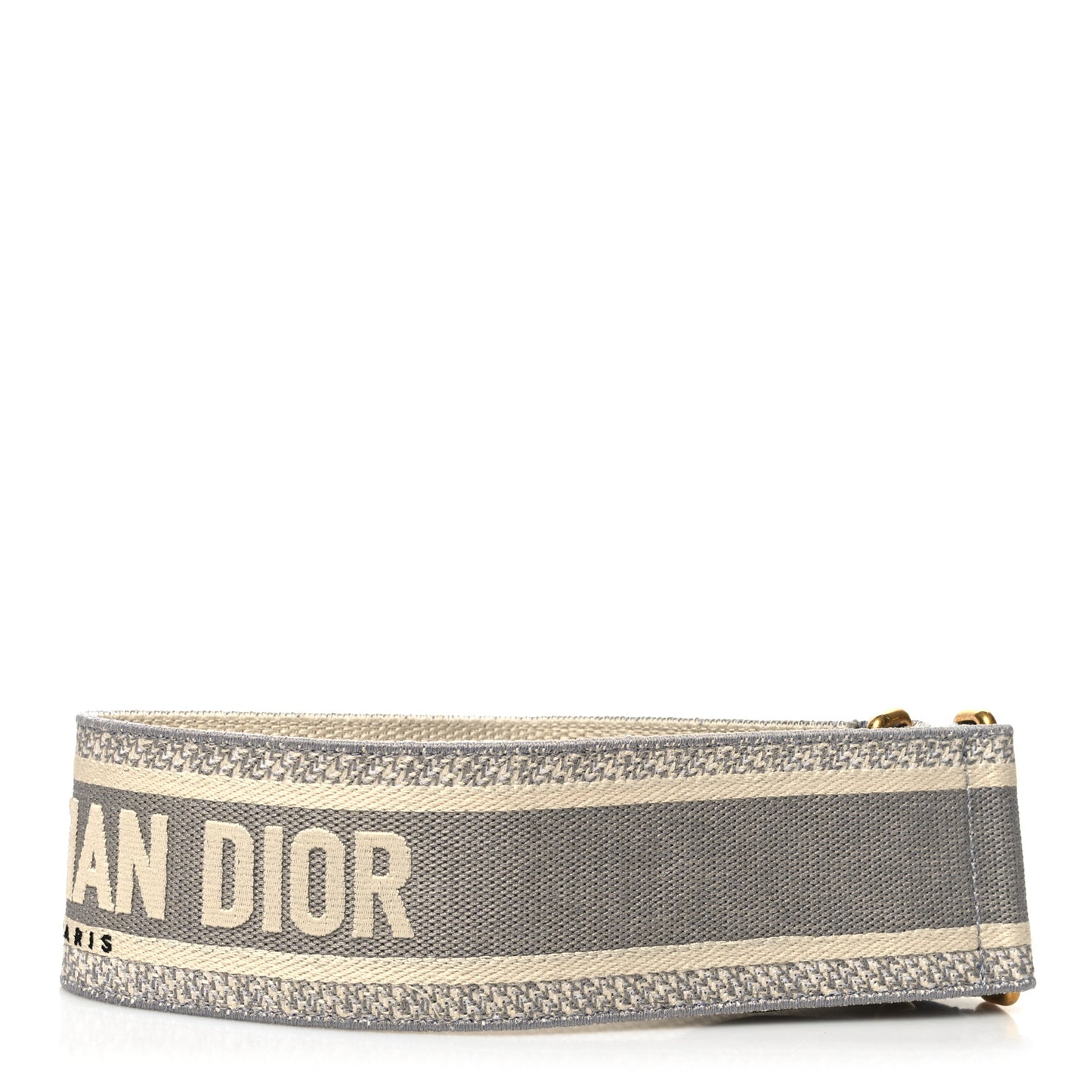 Canvas Embroidered Large Book Belt 80 32 Grey Multicolor