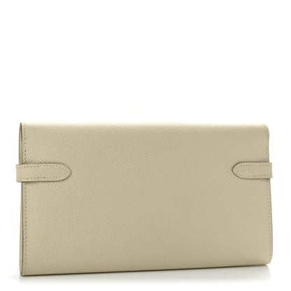 Hermes Epsom Kelly Longue Wallet Beton 3 of 10