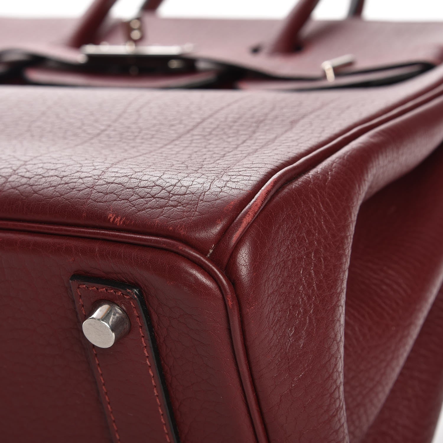 Hermes Fjord HAC Birkin 32 Rouge H 25 of 28