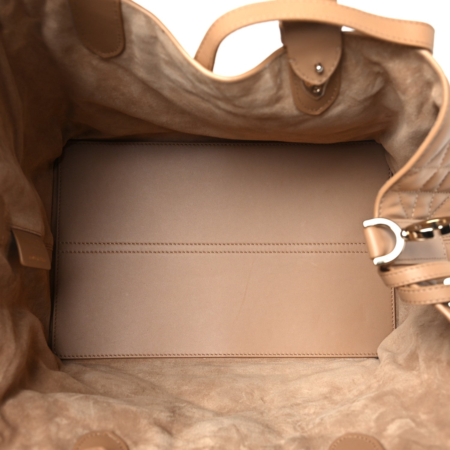 Christian Dior Calfskin Macrocannage Medium Toujours Tan 6 of 10