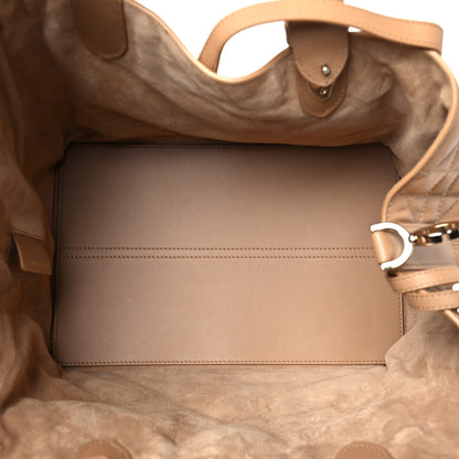 Christian Dior Calfskin Macrocannage Medium Toujours Tan 6 of 10