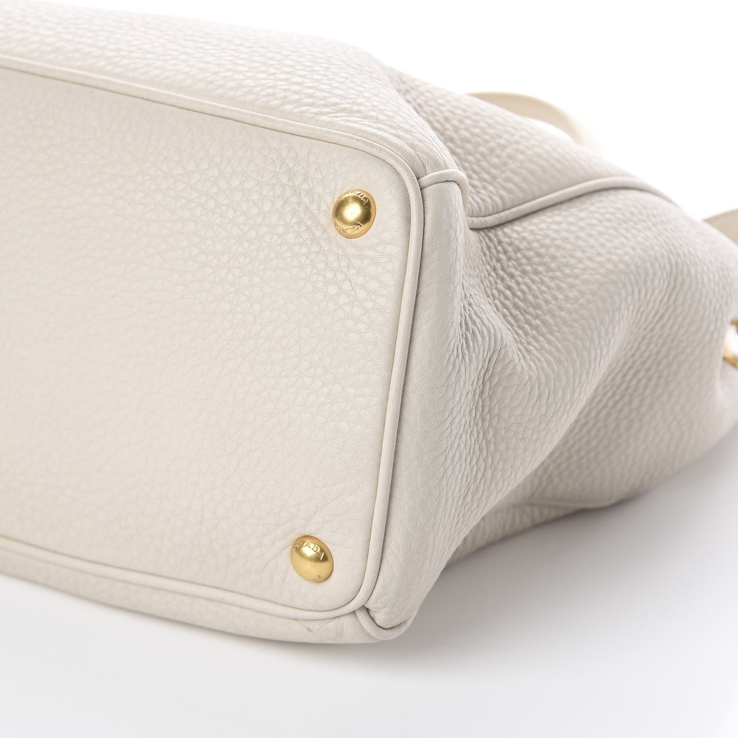Vitello Daino Large Double Zip Tote Talco