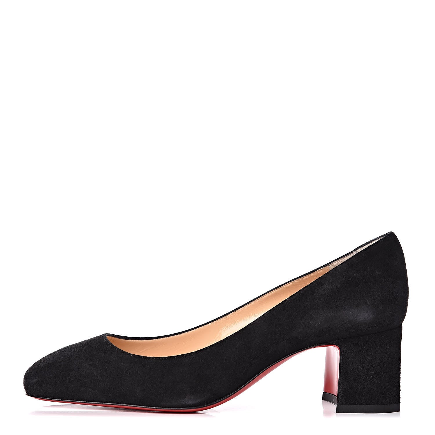 Christian Louboutin Veau Velours Donna Studs 55 Pumps 37.5 Black 1 of 9