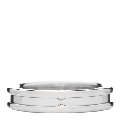 Bulgari 18K White Gold B.Zero1 One-Band Ring 58 8.5 1 of 4