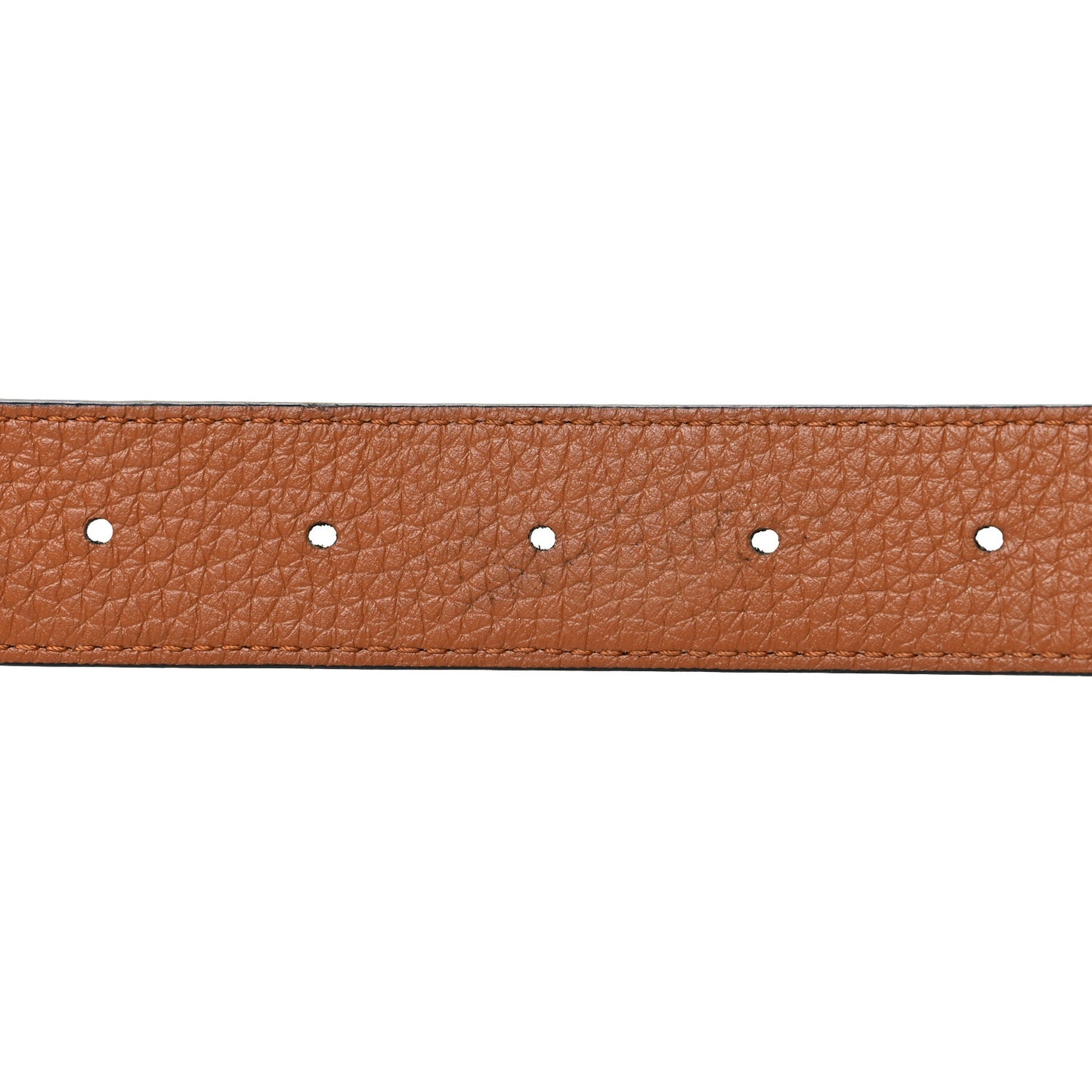 Taurillon Calfskin 30mm LV Initiales Reversible Belt 80 32 Black