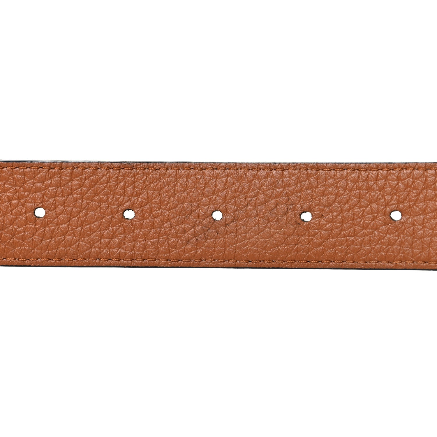 Louis Vuitton Taurillon Calfskin 30mm LV Initiales Reversible Belt 80 32 Black 4 of 6