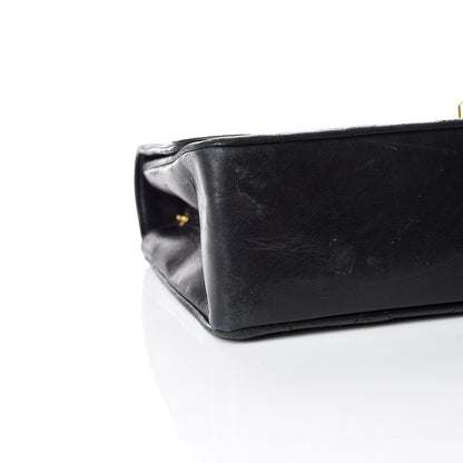 Chanel Lambskin Quilted Medium Single Flap Black 5 of 21
