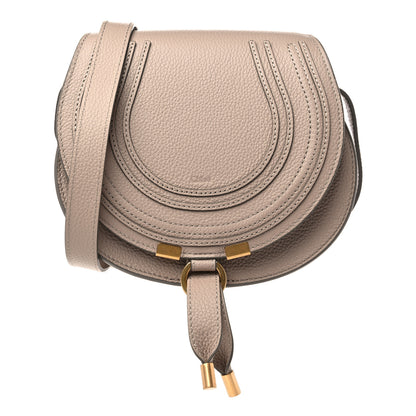 Chloe Calfskin Mini Marcie Round Crossbody Bag Blush Nude 1 of 8