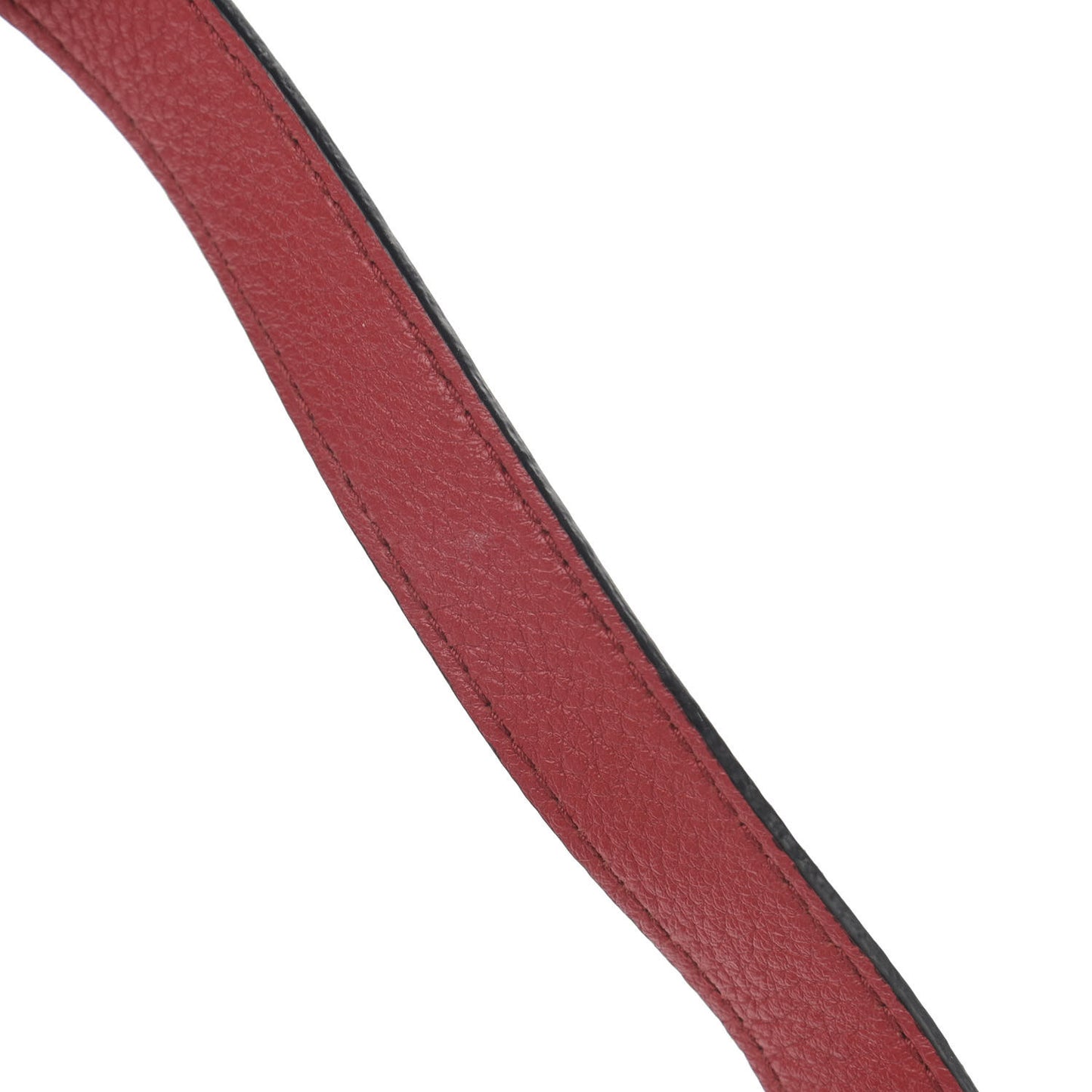 Vitello Phenix Double Zip Camera Bag Rosso