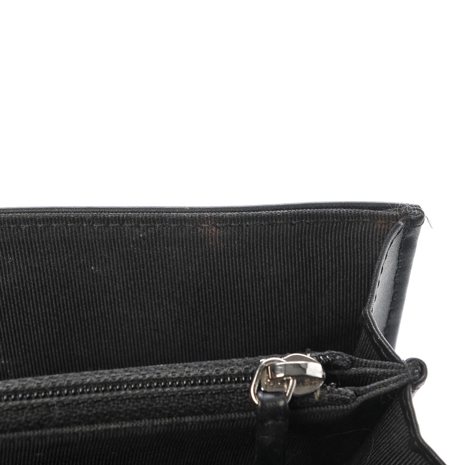Chanel Patent Quilted Small Flap Wallet Black 9 of 11