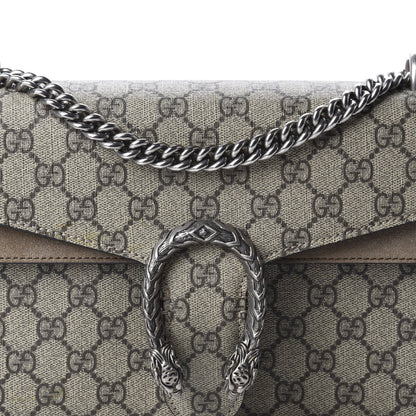 Gucci GG Supreme Monogram Small Dionysus Shoulder Bag Taupe 11 of 11
