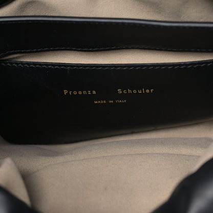 Proenza Schouler Lambskin Puffy Tobo Chain Shoulder Bag Black 6 of 9