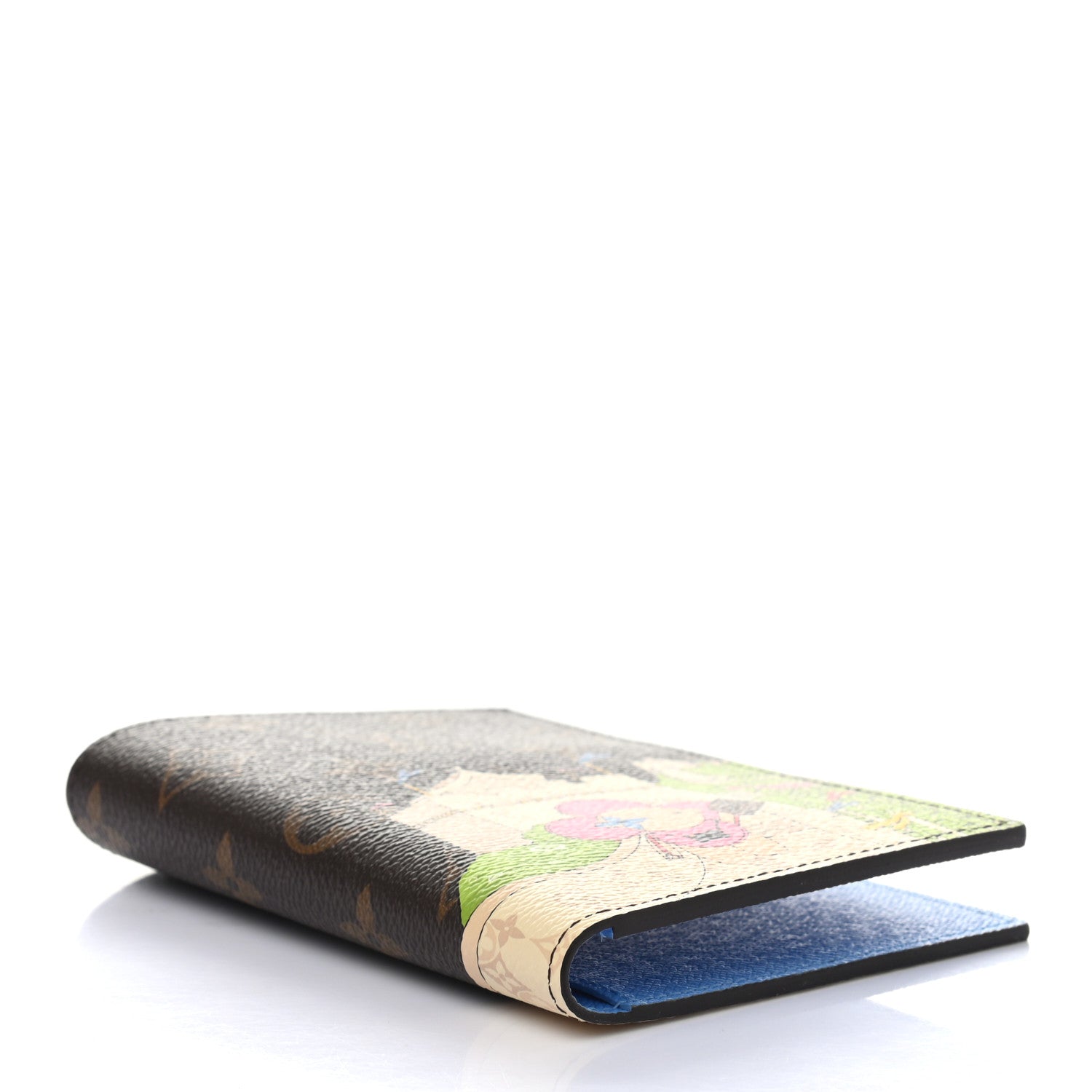 Louis Vuitton Monogram 2021 Christmas Animation China Passport Cover Myosotis Blue 4 of 6