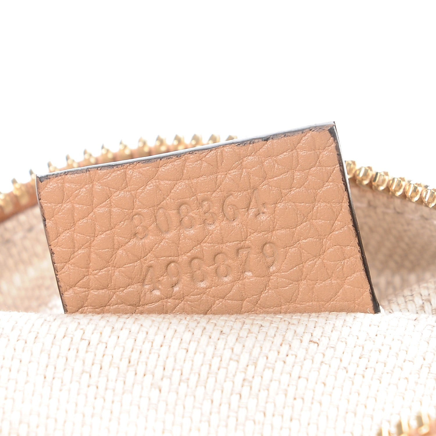 Gucci Pebbled Calfskin Small Soho Disco Bag Camelia 7 of 8