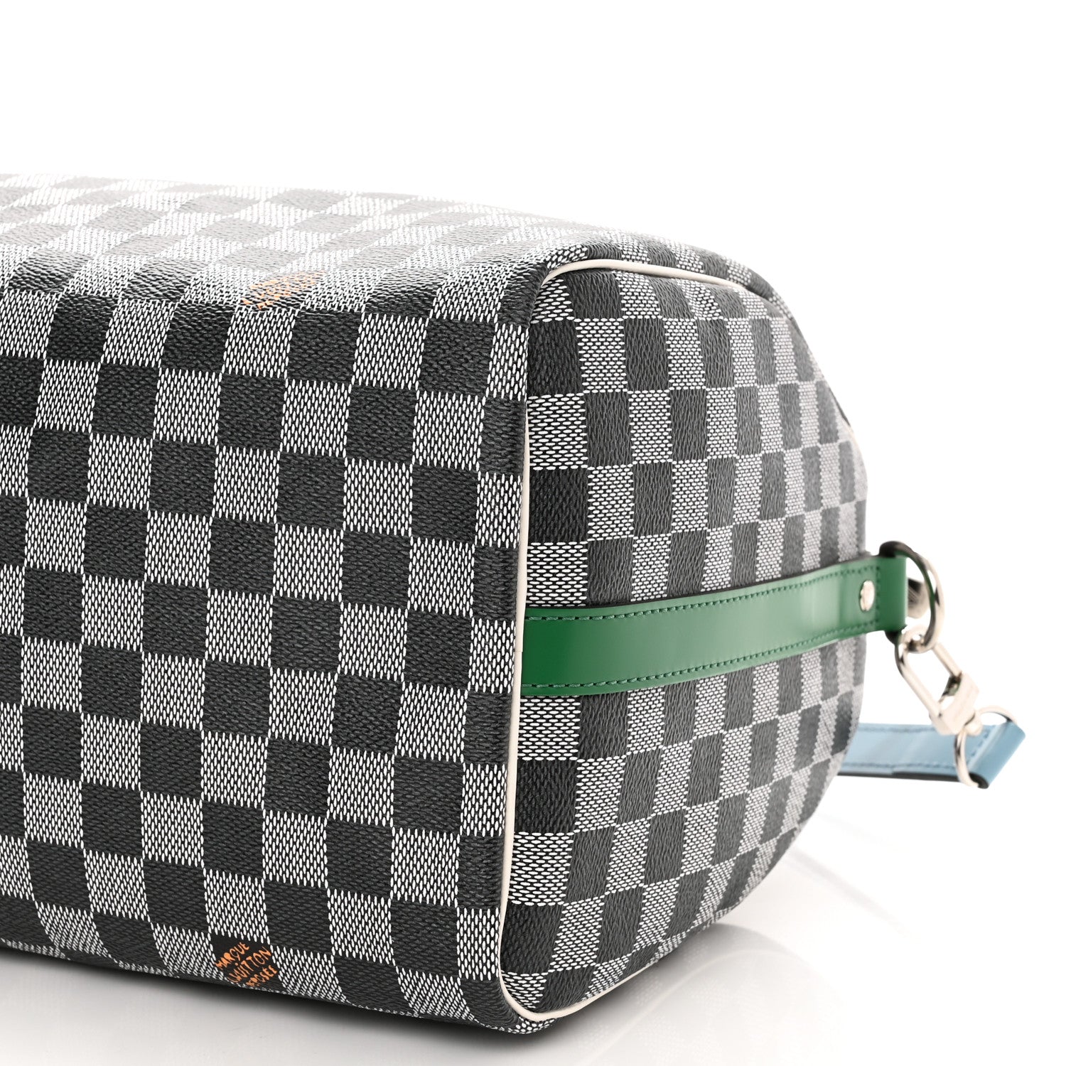 Louis Vuitton Damier Speedy Bandouliere 30 Black White 9 of 10