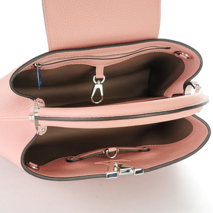 Louis Vuitton Taurillon Capucines PM Magnolia 5 of 7
