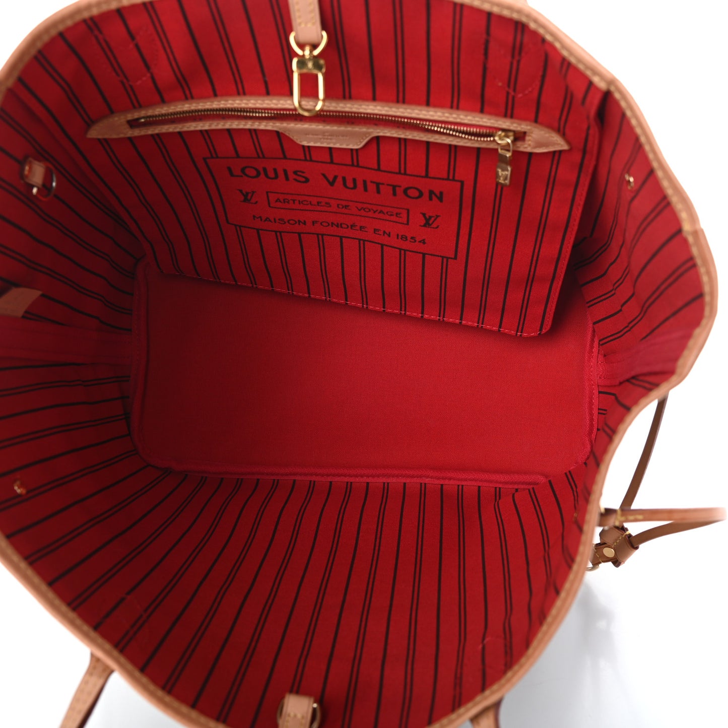 Monogram Neo Neverfull MM Cherry