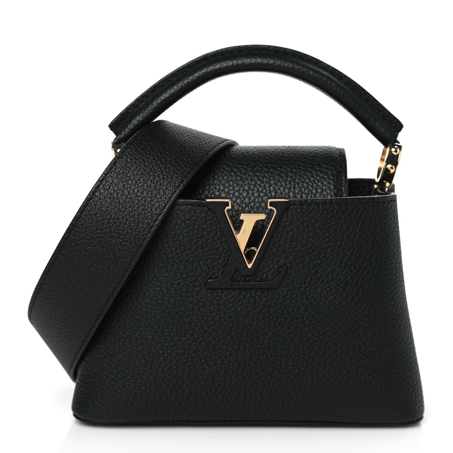 Taurillon Mini Capucines Black