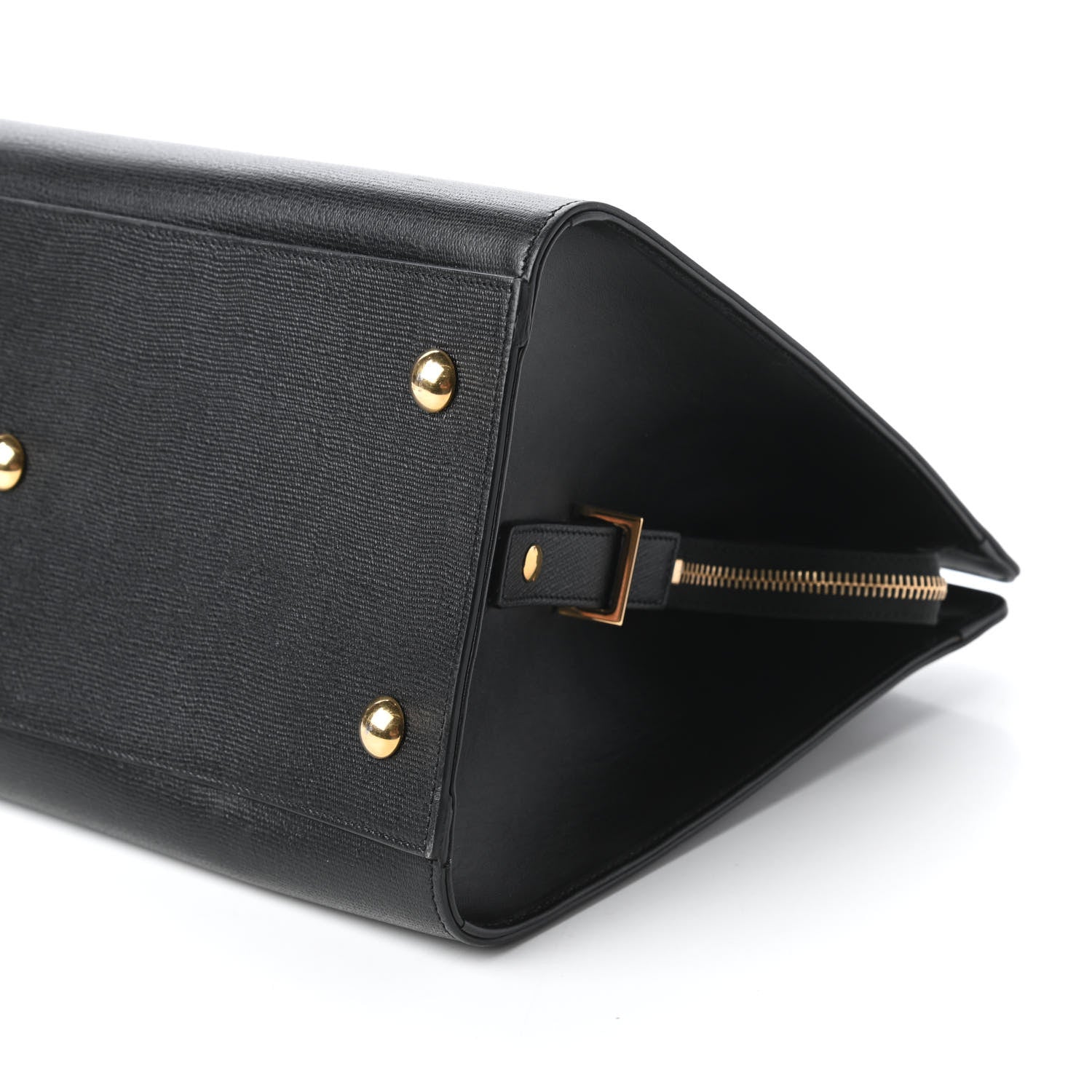 Saint Laurent Textured Calfskin Medium Classic Y Cabas Black 7 of 10