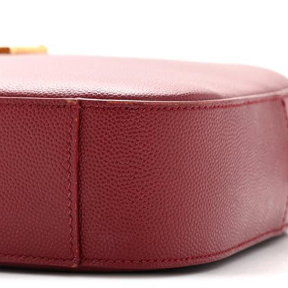 Saint Laurent Grain De Poudre Medium Classic Monogram Camera Bag Oxblood 10 of 13