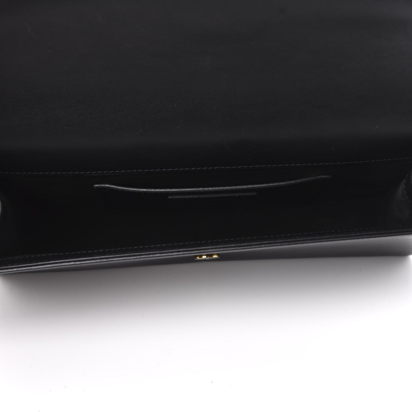 Calfskin Classic Monogram Tassel Clutch Black