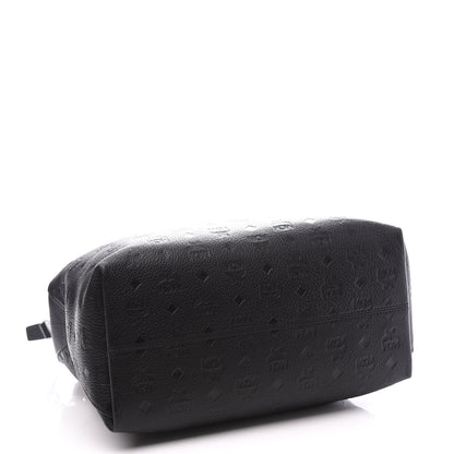 MCM Calfskin Ottomar Large Klara Hobo Black 3 of 11