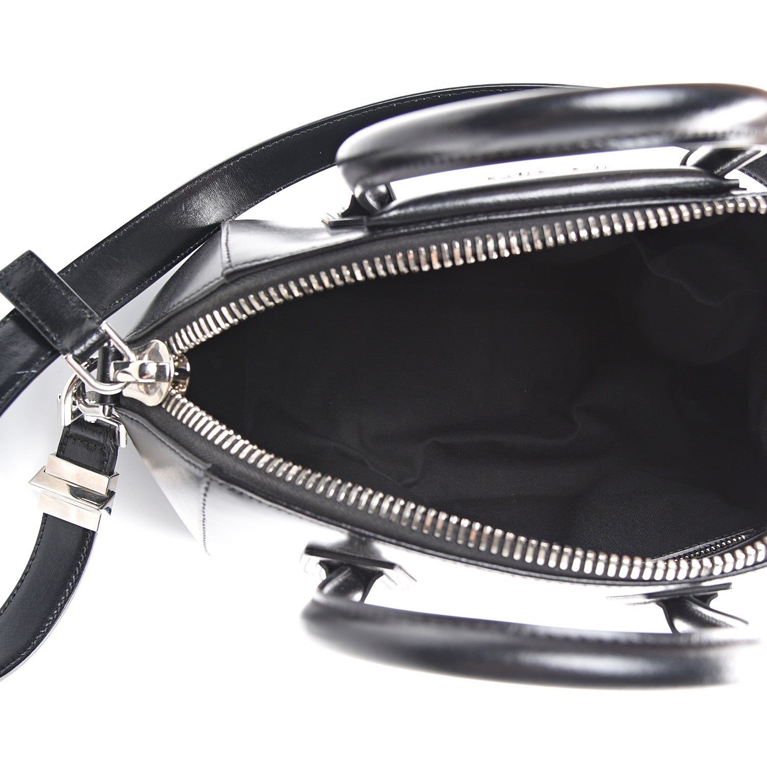 Givenchy Shiny Lord Calfskin Small Antigona Black 4 of 11
