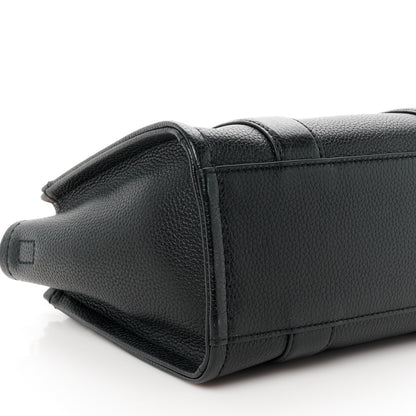 Marc Jacobs Grained Calfskin Small The Tote Bag Black 10 of 11