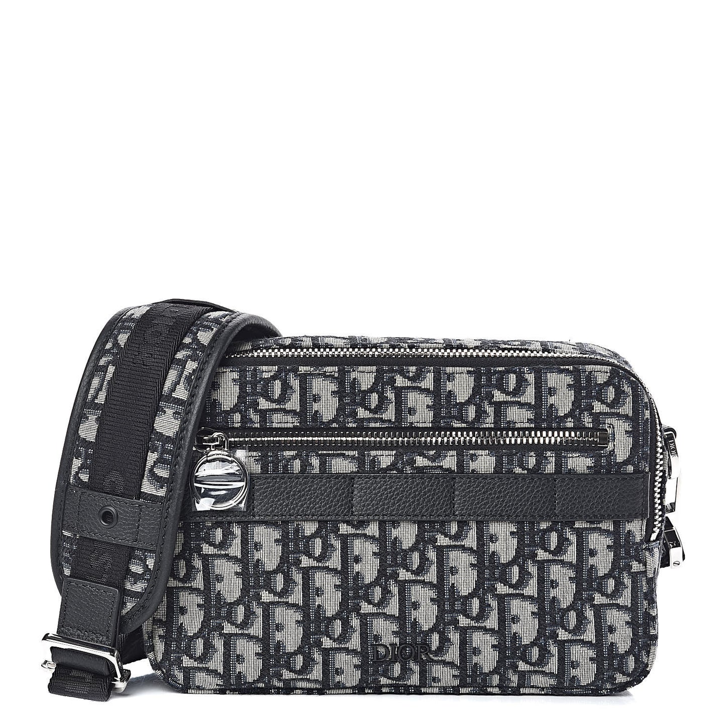 HOMME Oblique Safari Messenger Blue