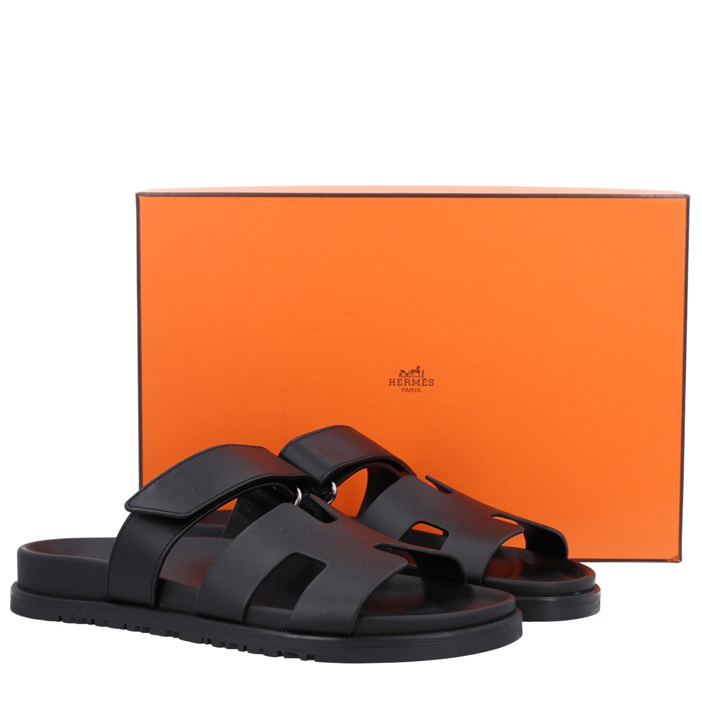 Calfskin Womens Chypre Sandals 38 Black