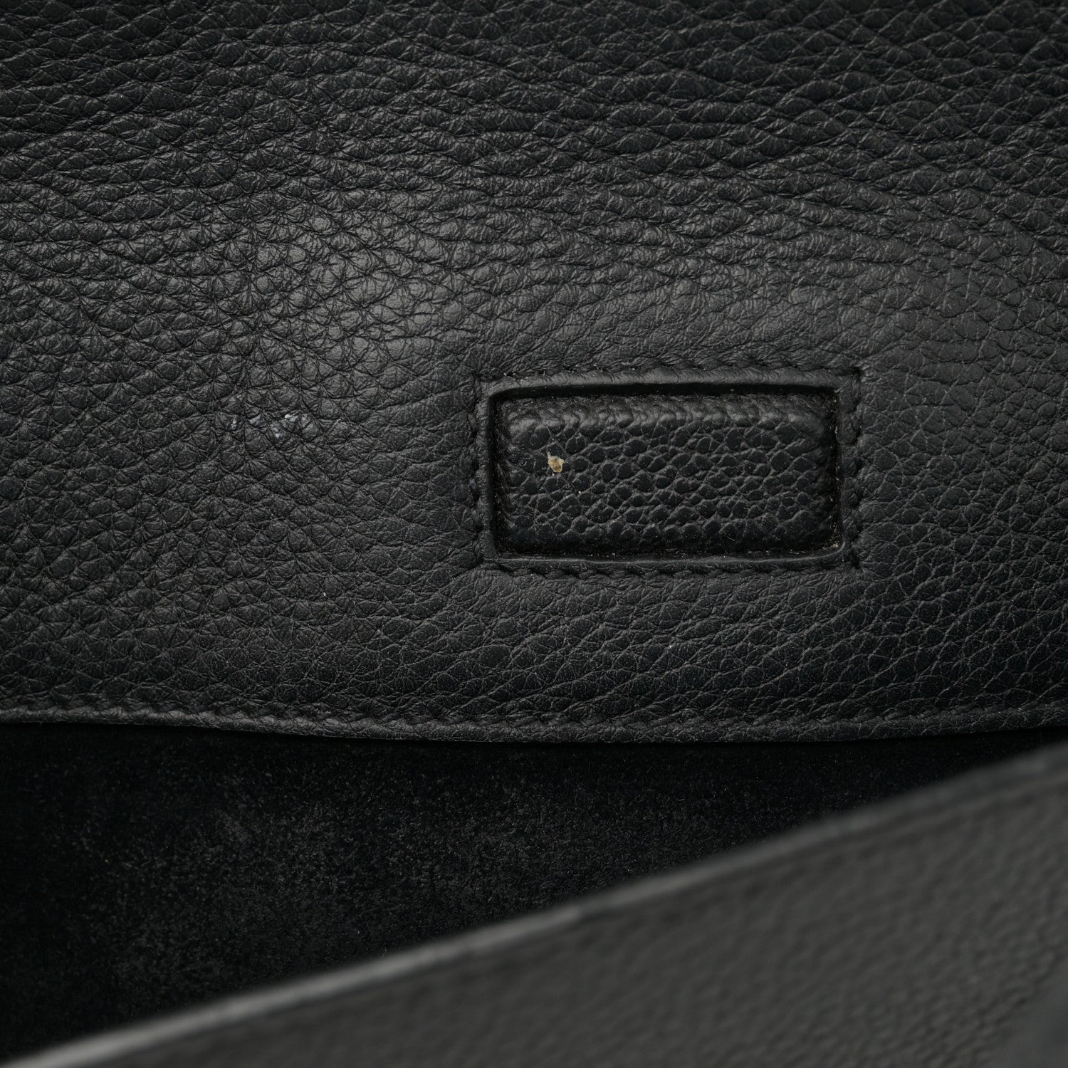 Saint Laurent Grained Calfskin Medium Cabas Rive Gauche Black 14 of 15